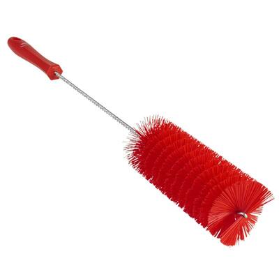 Vikan pijpborstel met handvat medium vezels rood 510x65x60 mm (53704)