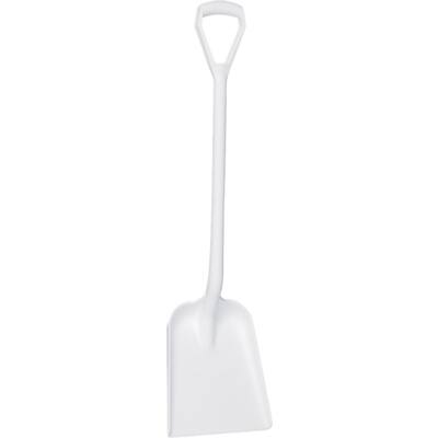 Vikan schep rechte steel 1.040 mm standaard blad wit 327x371 mm (56255)