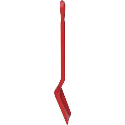 Vikan schep rechte steel 1.040 mm standaard blad rood 327x371 mm (56254)