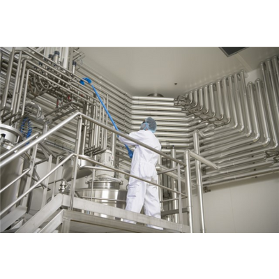 Vikan steel uit één stuk wit 1.700 mm ø 34 mm (29645)