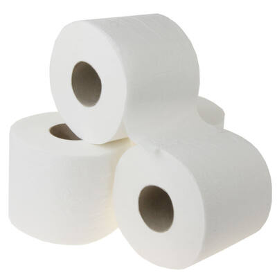 Toiletpapier 2-laags cellulose 400 vel 40 rollen Food Disposables