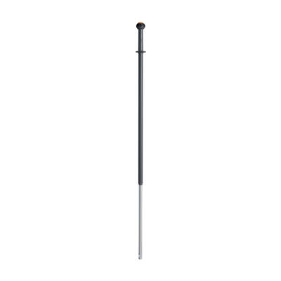 Vikan telescoopsteel top gereguleerd grijs 1.235-1.770 mm ø 29 mm (296218)