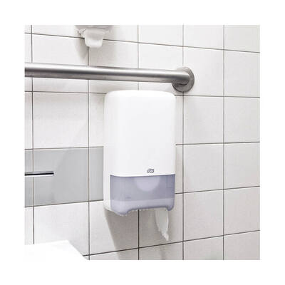 Tork mid-size toiletpapier advanced 2-laags wit compact (127530)