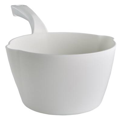 Vikan ronde handschep met schenktuit 2 liter wit 330x210x115 mm (56825)