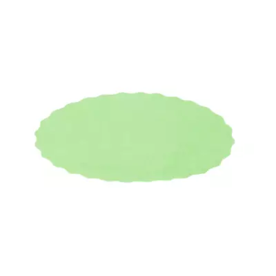 Colour paper meatsaver 145x110 mm ovaal groen (CP1014)