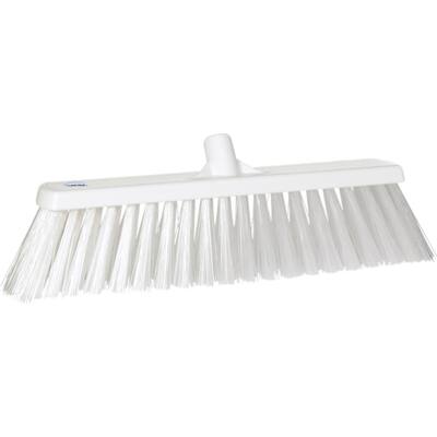 Vikan bezem extra harde vezels wit 530x175x90 mm (29205)