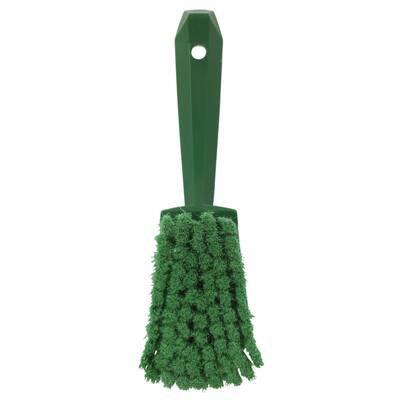 Vikan afwasborstel met korte steel zachte splitvezels groen 270x70x85 mm (41942)