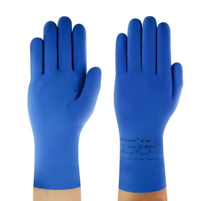 Handschoenen Ansell Alpha Tec 87-195 blauw maat 7½-8 (19085908)