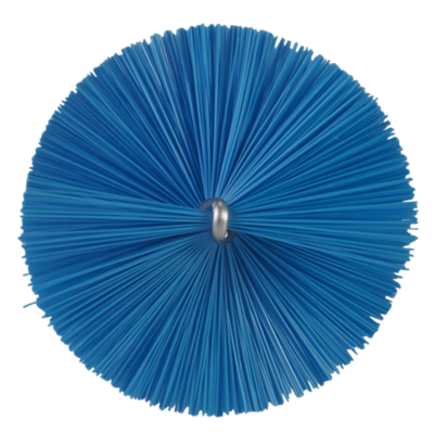 Vikan pijpborstel met handvat medium vezels blauw 510x65x60 mm (53703)