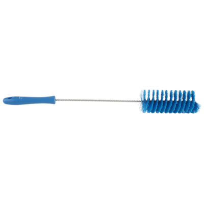 Vikan pijpborstel met handvat medium vezels blauw 510x65x60 mm (53703)