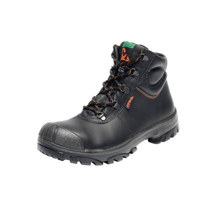 Werkschoenen Emma hoog S3 on Lukas-D PUR zwart maat 39 (59331039)