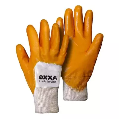 Handschoenen OXXA® Nitril-Lite 51-170 grijs/geel maat 9 (15117009)