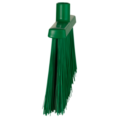 Vikan hoekbezem extra harde lange schuine vezels groen 290x40x270 mm (29142)