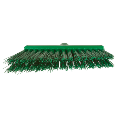 Vikan hoekbezem extra harde lange schuine vezels groen 290x40x270 mm (29142)