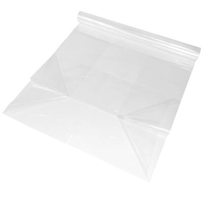 LDPE zakken 70/25x160cm 60mµ transparant op rol