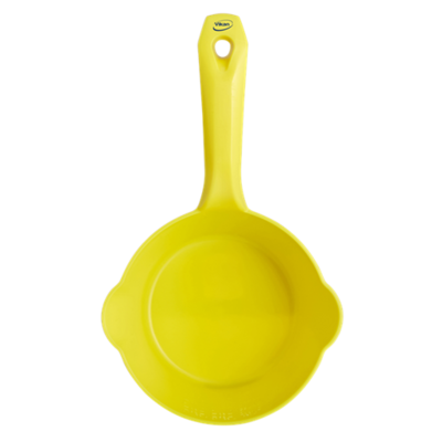 Vikan handschep rond geel 1 liter (56816)
