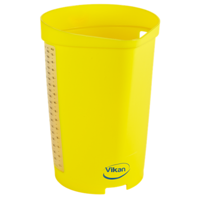 Vikan maatbeker 2 liter geel 140x225x215 mm (60006)