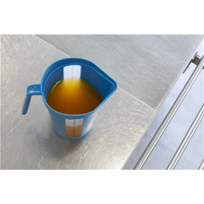 Vikan maatbeker 2 liter geel 140x225x215 mm (60006)