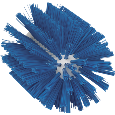 Vikan pijpborstel steelmodel medium vezels blauw 170x100x100 mm (53801033)