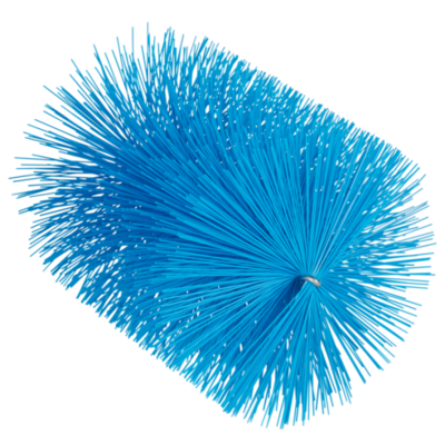 Vikan pijpborstel medium voor flexibele kabel met poleyster vezels blauw 140x210 mm (53963)