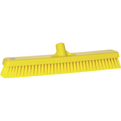 Vikan vloerschrobber harde vezels geel 470x80x115 mm (70626)