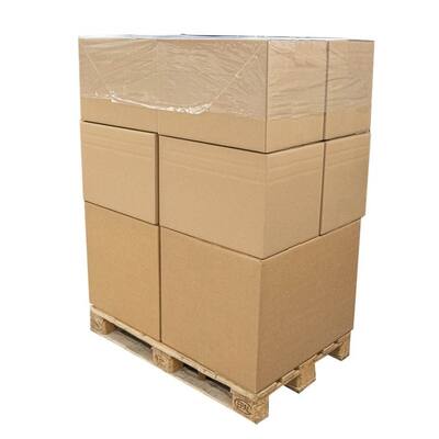 LDPE tophoezen voor blokpallet 1.230/1.030x800mm 50my transparant