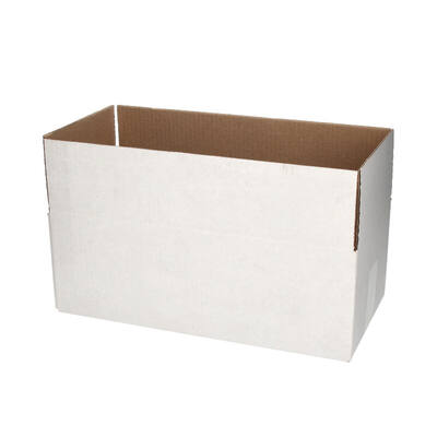Vouwdozen Fefco 0201 395x195x135 mm B wit kraft